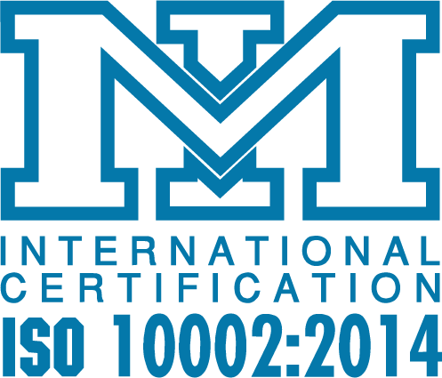 Iso-10002 Certificate